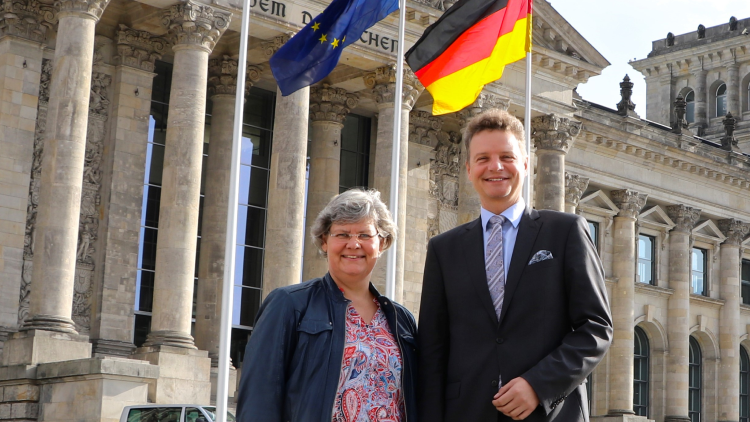 Wiebke Plascher und Jens Beeck